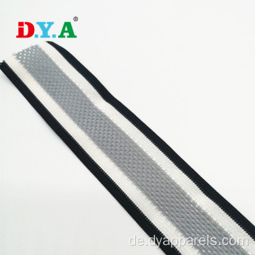 Flaches Polyester -Mesh -Strickband -Gurtband